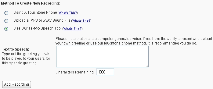 dmc text to speech